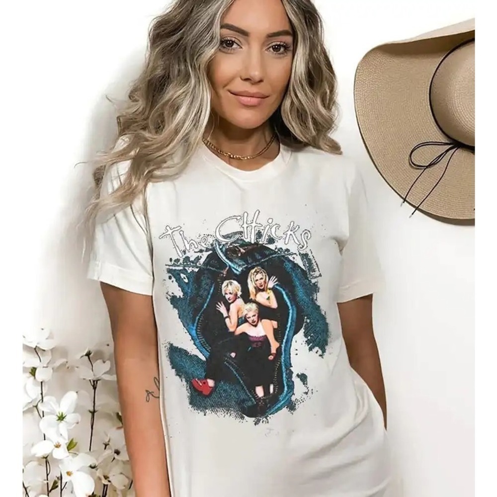 The Chicks World Tour 2023 Country Music Concert TShirt